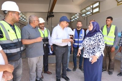 بتكلفة 55 مليون جنيه..محافظ المنيا يتابع التجهيزات النهائية لمحطة مياه الأشمونين بملوي