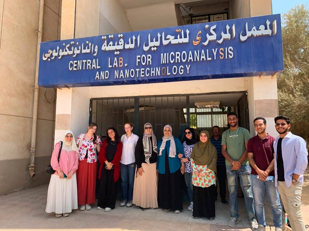 وفد طلابي رومانى يزور جامعة المنيا ضمن برنامج التبادل الطلابى الدولي