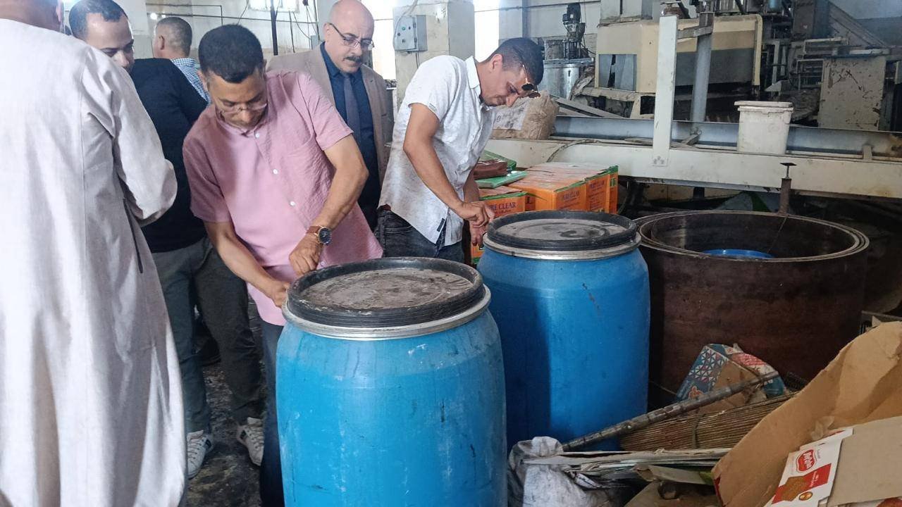 «حماية المستهلك» تحرير 2018 مخالفة مخالفة تموينية متنوعة في المنيا
