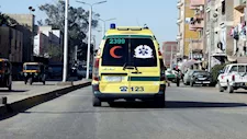 10 مصابين في انقلاب ميكروباص على الصحراوي الغربي بالمنيا